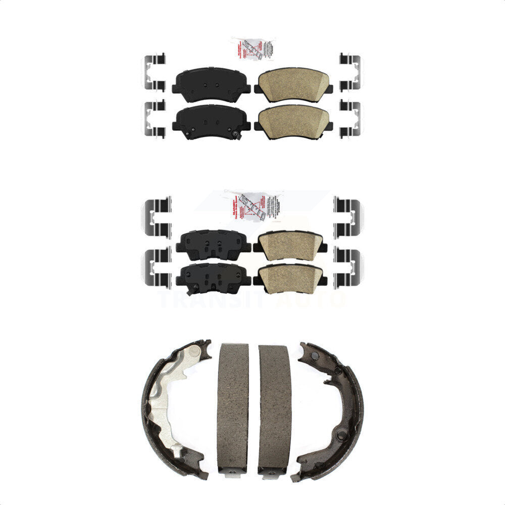 Transit Auto KNN-101122 Disc Brake Pad for 2014 Kia Forte, Kia Forte Koup - Front and Rear