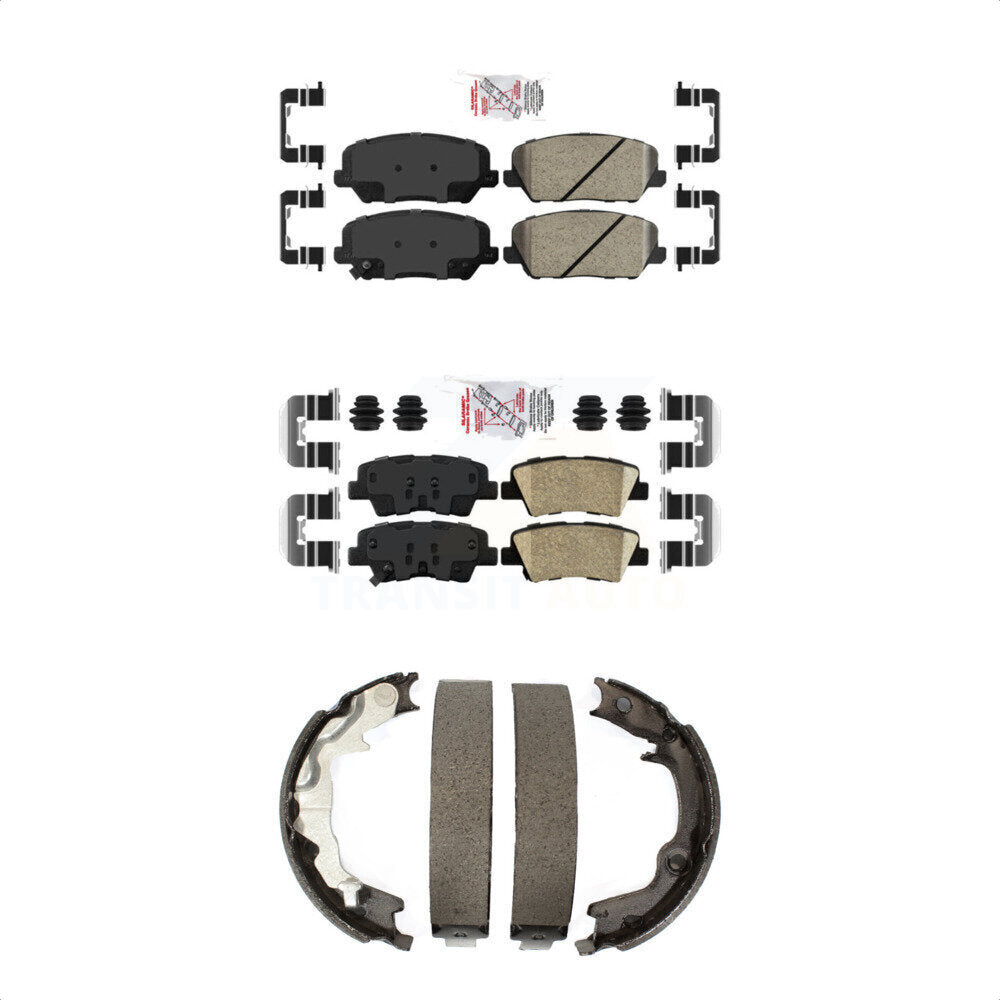 Transit Auto KNN-101123 Disc Brake Pad for 2014 Kia Forte Koup - Front and Rear