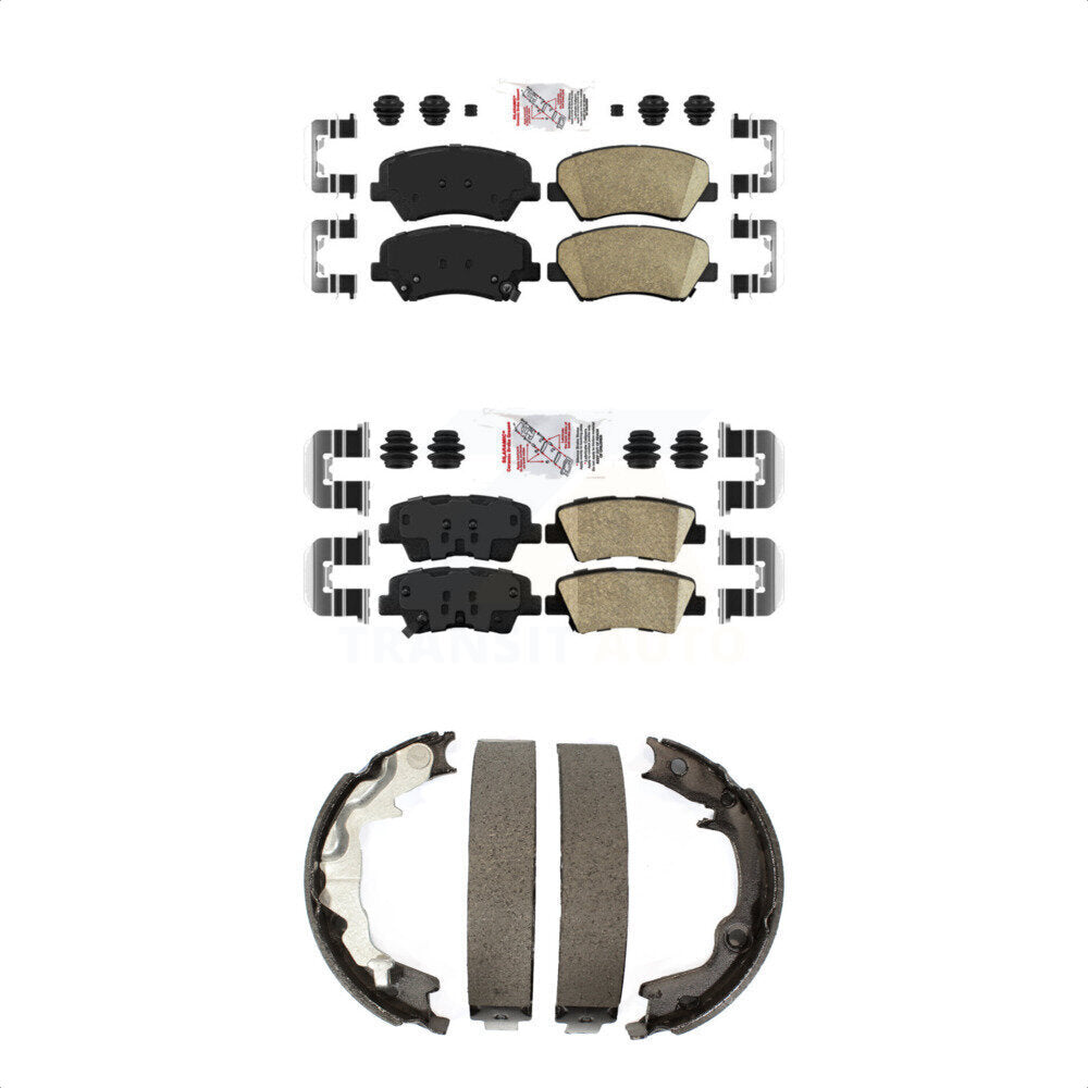 Transit Auto KNN-101124 Disc Brake Pad for 2014 Kia Forte, Kia Forte Koup - Front and Rear