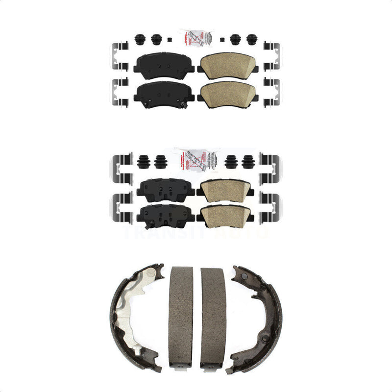 Transit Auto KNN-101124 Disc Brake Pad for 2014 Kia Forte, Kia Forte Koup - Front and Rear