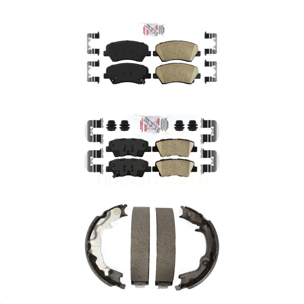 Transit Auto KNN-101125 Disc Brake Pad for 2014 Kia Forte, Kia Forte Koup - Front and Rear