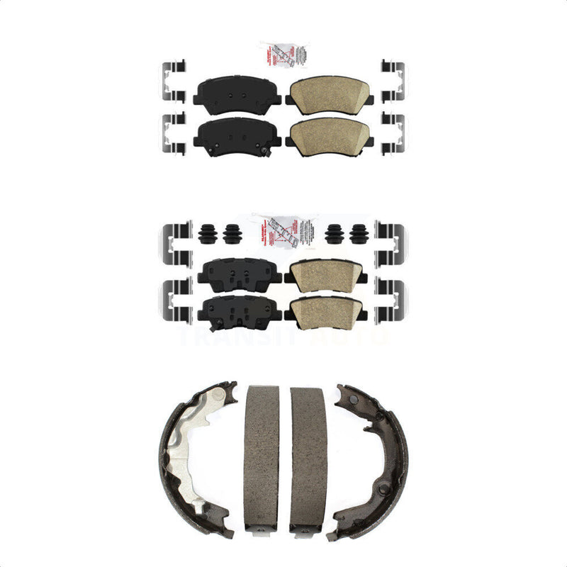 Transit Auto KNN-101125 Disc Brake Pad for 2014 Kia Forte, Kia Forte Koup - Front and Rear