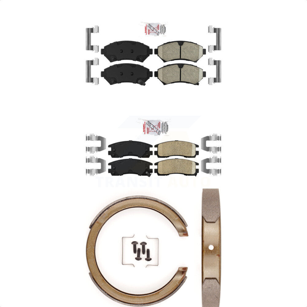 Transit Auto KNN-101128 Disc Brake Pad for 1997-2005 Buick Century, Chevrolet Venture and More - Front and Rear
