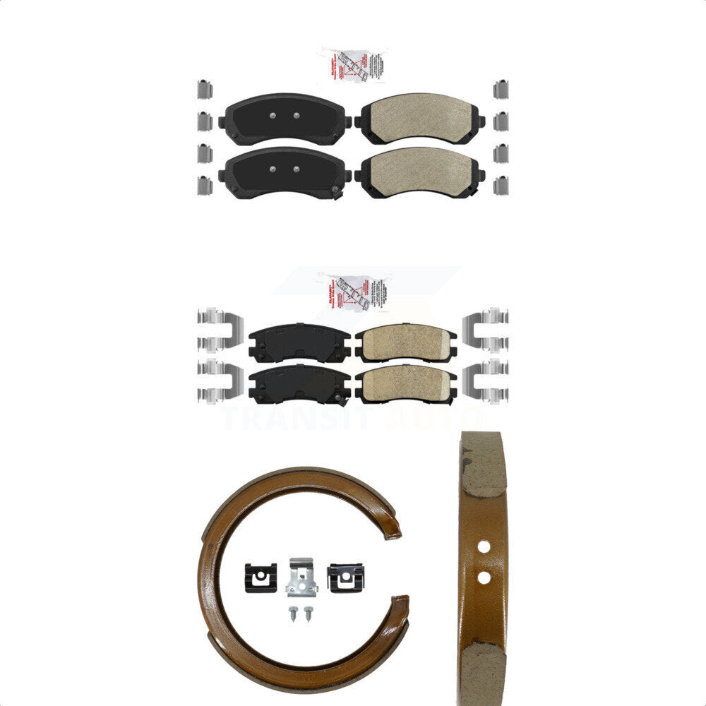 Transit Auto KNN-101129 Disc Brake Pad for 2001-2007 Buick Rendezvous, Chevrolet Venture and More - Front and Rear
