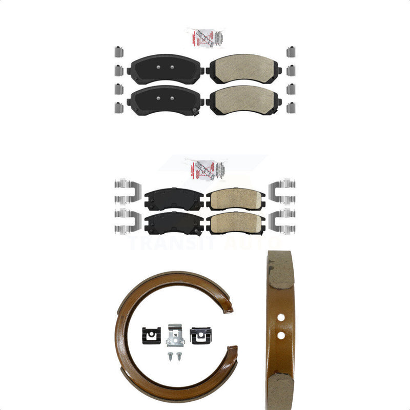 Transit Auto KNN-101129 Disc Brake Pad for 2001-2007 Buick Rendezvous, Chevrolet Venture and More - Front and Rear