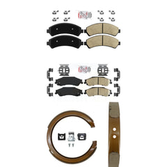 Transit Auto KNN-101137 Disc Brake Pad for 1997-2005 Chevrolet S10, GMC Sonoma and More - Front and Rear