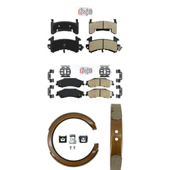 Transit Auto KNN-101138 Disc Brake Pad for 1998-2002 Chevrolet S10, GMC Sonoma - Front and Rear