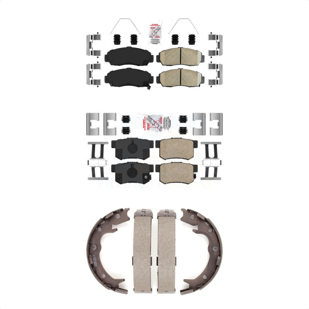 Transit Auto KNN-101139 Disc Brake Pad for 1999-2008 Acura TL, Acura CL, Acura RL - Front and Rear