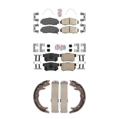 Transit Auto KNN-101140 Disc Brake Pad for 1999-2008 Acura TL, Acura CL, Acura RL - Front and Rear