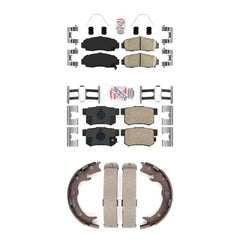 Transit Auto KNN-101141 Disc Brake Pad for 1999-2008 Acura TL, Acura CL, Acura RL - Front and Rear