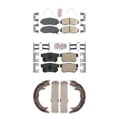 Transit Auto KNN-101142 Disc Brake Pad for 1999-2008 Acura TL, Acura CL, Acura RL - Front and Rear