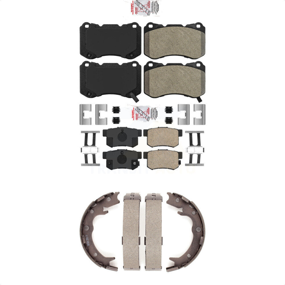 Transit Auto KNN-101143 Disc Brake Pad for 2004-2008 Acura TL - Front and Rear