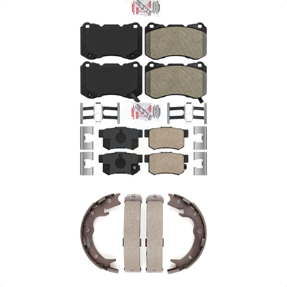 Transit Auto KNN-101144 Disc Brake Pad for 2004-2008 Acura TL - Front and Rear
