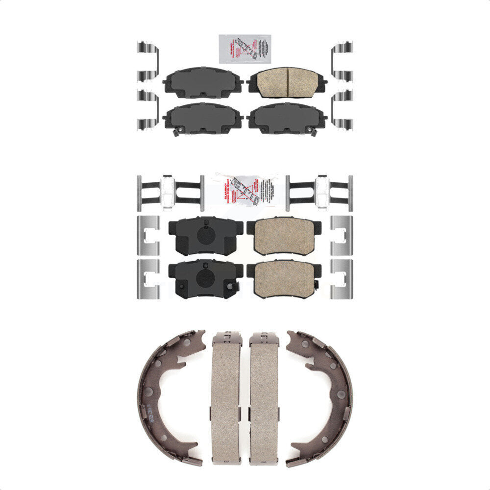 Transit Auto KNN-101150 Disc Brake Pad for 2000-2006 Honda S2000 - Front and Rear