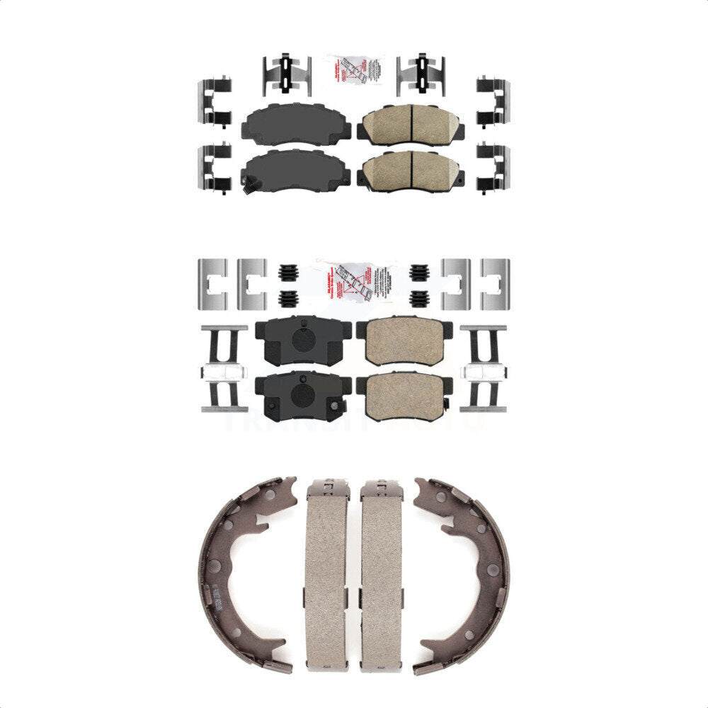Transit Auto KNN-101151 Disc Brake Pad for 1995-1998 Acura RL, Honda Odyssey - Front and Rear