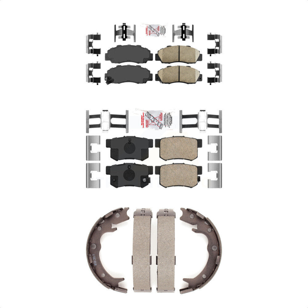 Transit Auto KNN-101152 Disc Brake Pad for 1995-1998 Acura RL, Honda Odyssey - Front and Rear