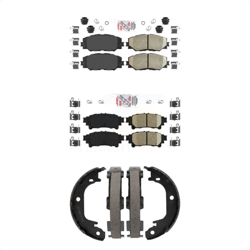 Transit Auto KNN-101155 Disc Brake Pad for 2012-2018 Toyota Prius V - Front and Rear