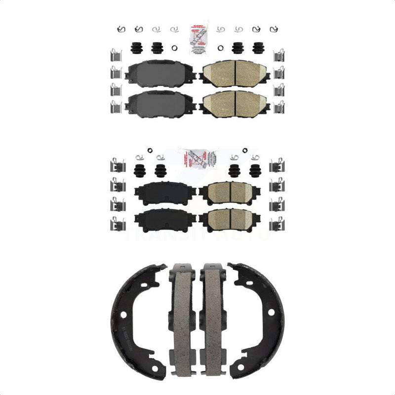 Transit Auto KNN-101157 Disc Brake Pad for 2016-2020 Toyota Mirai - Front and Rear