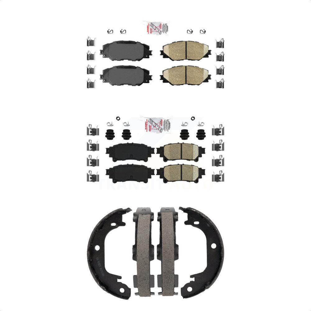 Transit Auto KNN-101158 Disc Brake Pad for 2016-2020 Toyota Mirai - Front and Rear