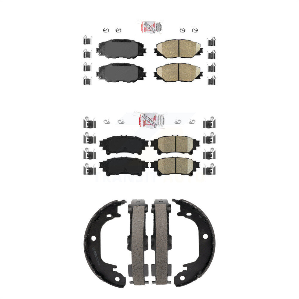 Transit Auto KNN-101160 Disc Brake Pad for 2016-2020 Toyota Mirai - Front and Rear