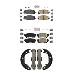 Transit Auto KNN-101160 Disc Brake Pad for 2016-2020 Toyota Mirai - Front and Rear