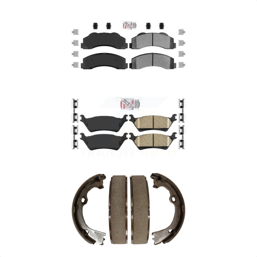 Transit Auto KNN-101164 Disc Brake Pad for 2012-2017 Ford F-150 - Front and Rear