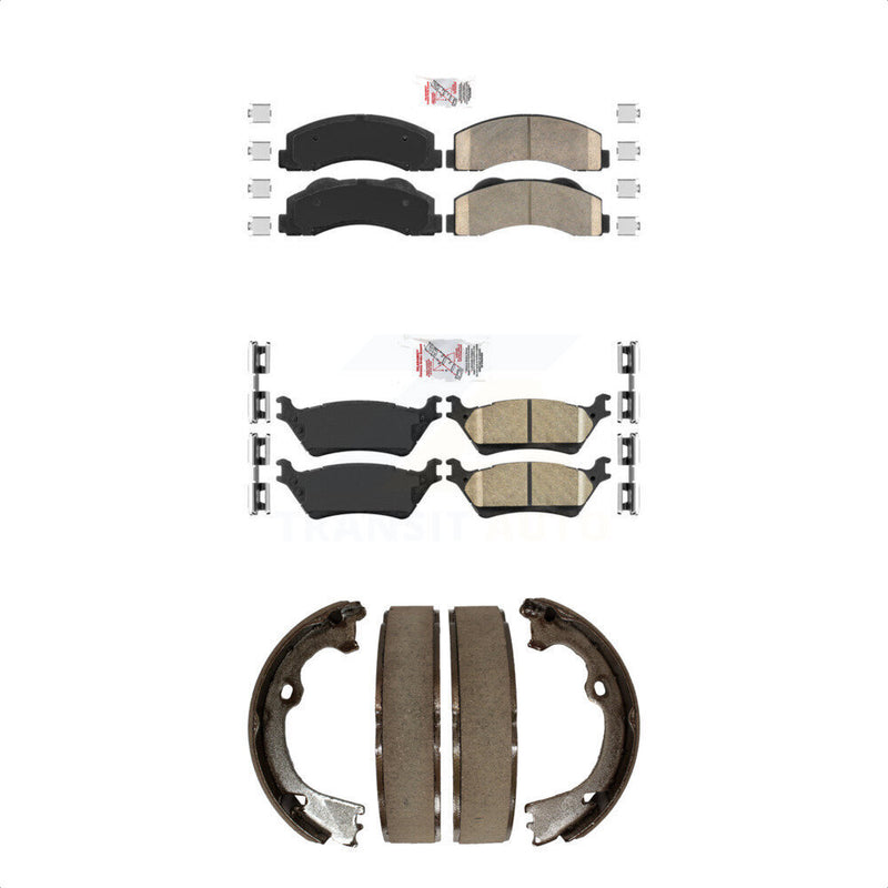 Transit Auto KNN-101165 Disc Brake Pad for 2012-2017 Ford F-150 - Front and Rear