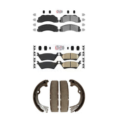 Transit Auto KNN-101166 Disc Brake Pad for 2012-2017 Ford F-150 - Front and Rear