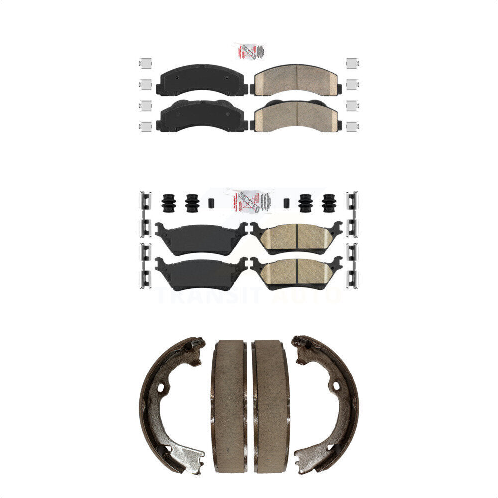 Transit Auto KNN-101167 Disc Brake Pad for 2012-2017 Ford F-150 - Front and Rear
