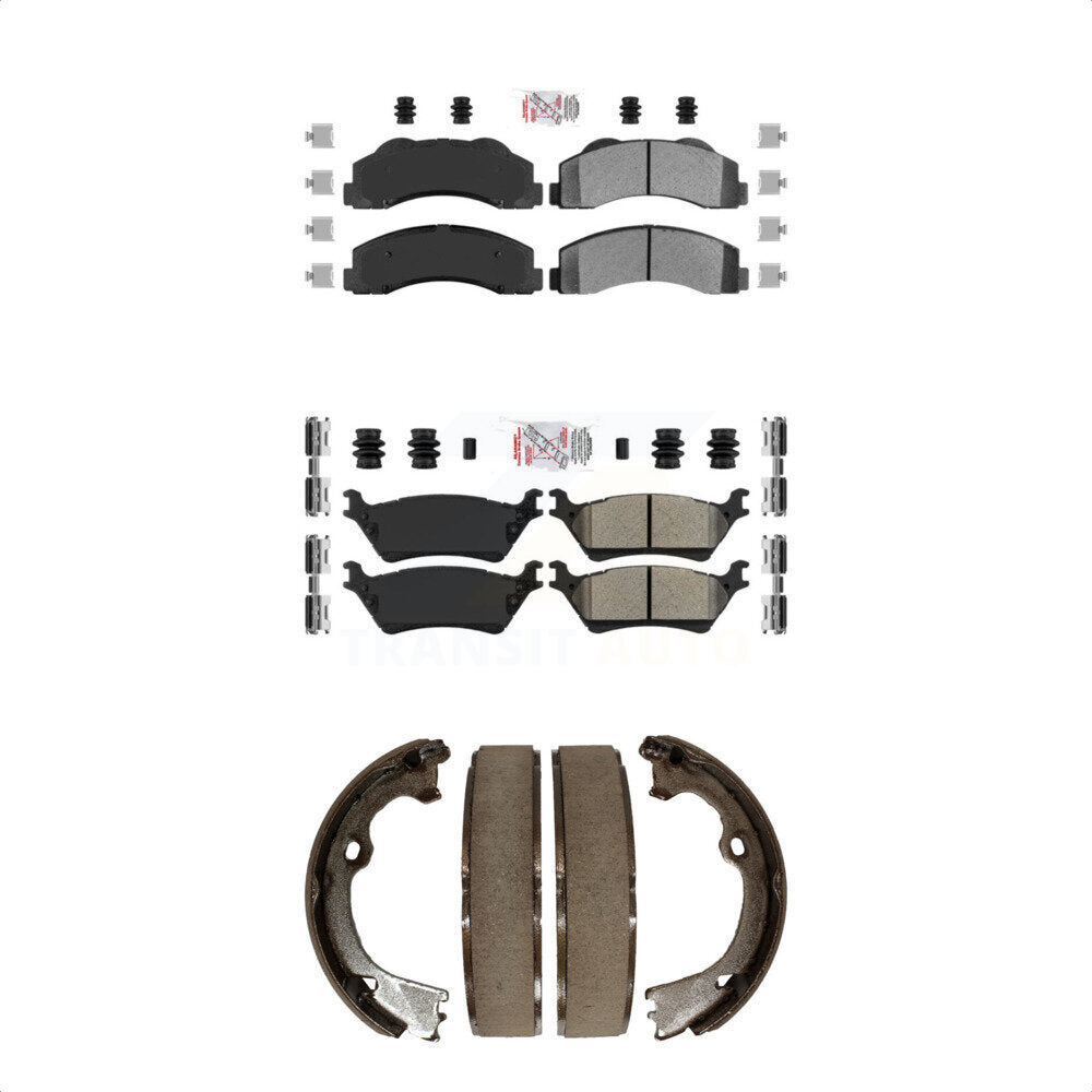 Transit Auto KNN-101168 Disc Brake Pad for 2012-2017 Ford F-150 - Front and Rear