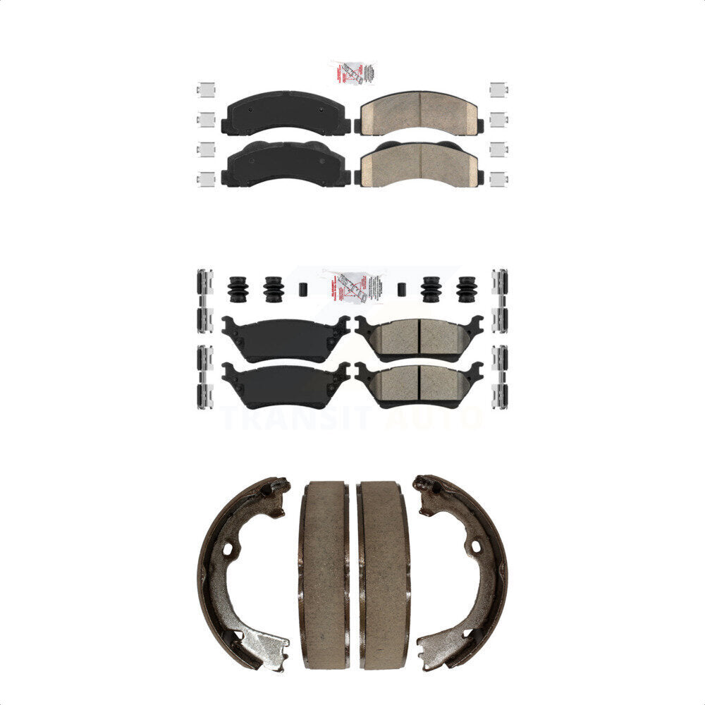 Transit Auto KNN-101169 Disc Brake Pad for 2012-2017 Ford F-150 - Front and Rear