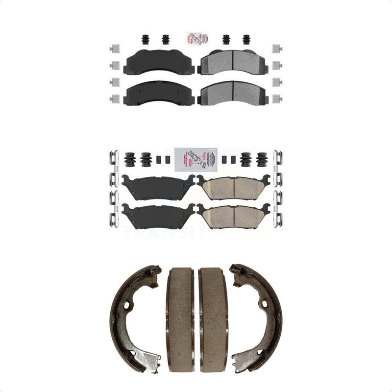 Transit Auto KNN-101170 Disc Brake Pad for 2015-2017 Ford F-150 - Front and Rear