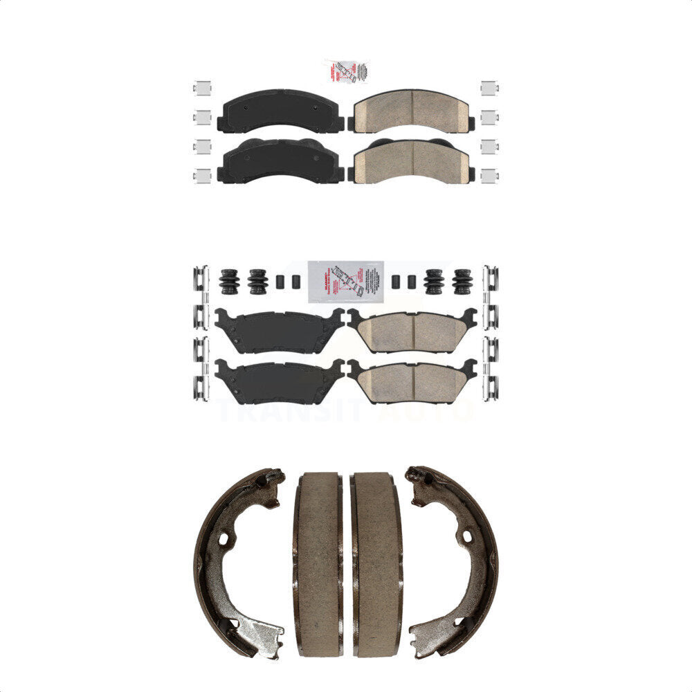 Transit Auto KNN-101171 Disc Brake Pad for 2015-2017 Ford F-150 - Front and Rear