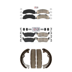 Transit Auto KNN-101171 Disc Brake Pad for 2015-2017 Ford F-150 - Front and Rear