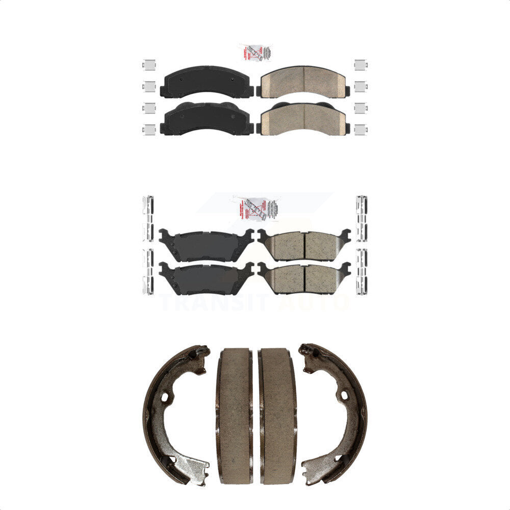 Transit Auto KNN-101173 Disc Brake Pad for 2015-2017 Ford F-150 - Front and Rear
