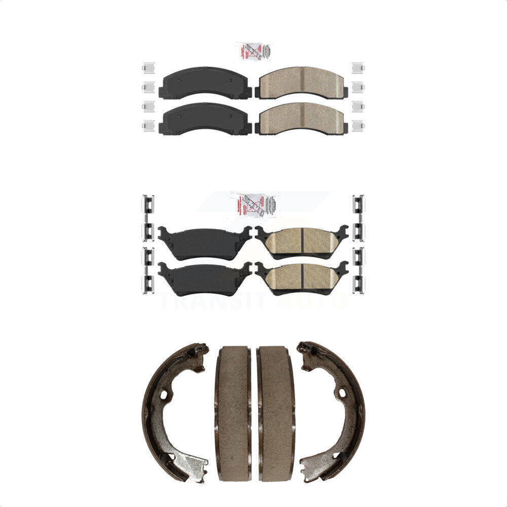 Transit Auto KNN-101175 Disc Brake Pad for 2018-2020 Ford F-150 - Front and Rear