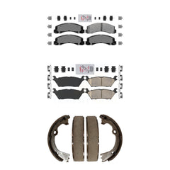 Transit Auto KNN-101176 Disc Brake Pad for 2018-2020 Ford F-150 - Front and Rear