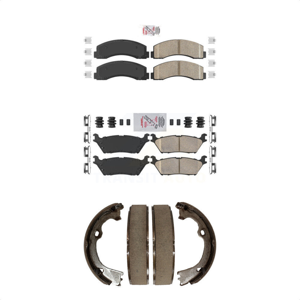 Transit Auto KNN-101177 Disc Brake Pad for 2018-2020 Ford F-150 - Front and Rear