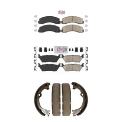 Transit Auto KNN-101177 Disc Brake Pad for 2018-2020 Ford F-150 - Front and Rear