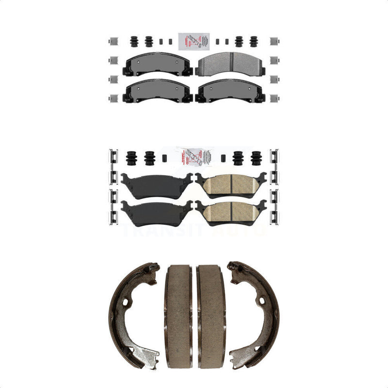 Transit Auto KNN-101180 Disc Brake Pad for 2018-2020 Ford F-150 - Front and Rear