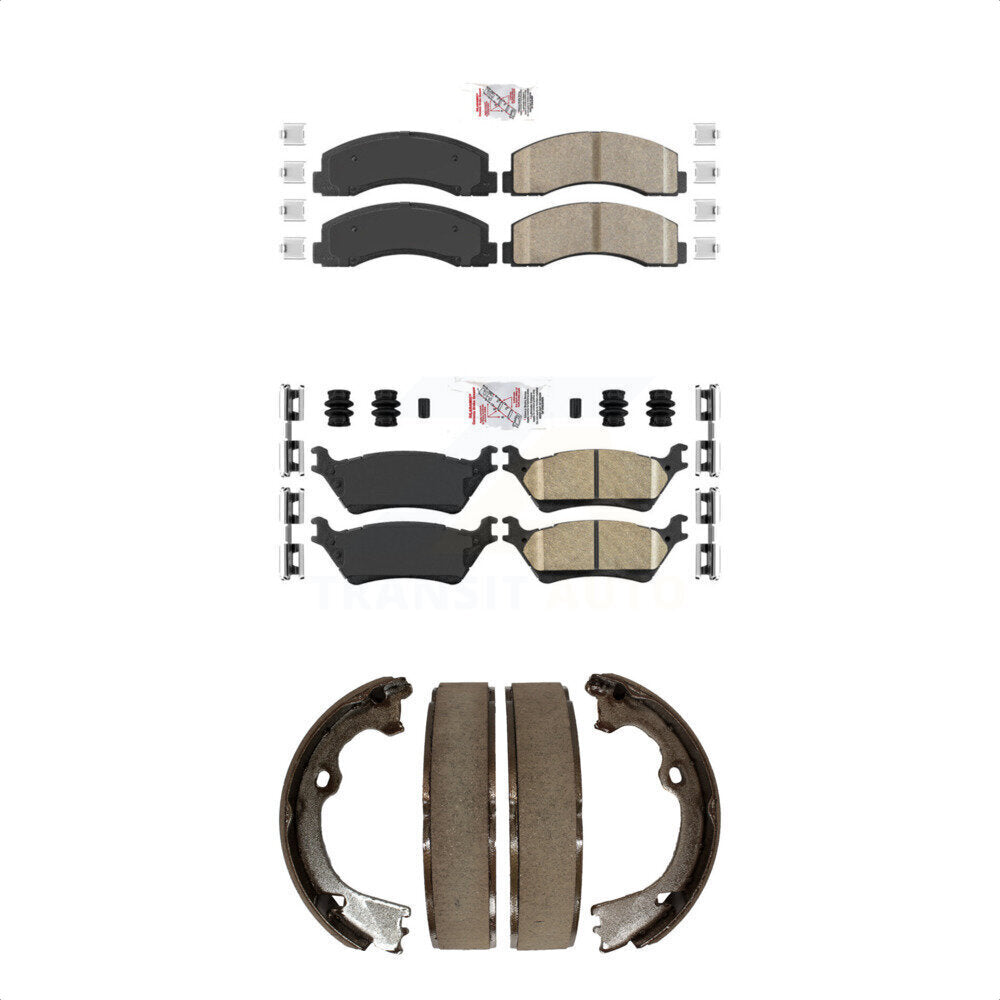 Transit Auto KNN-101181 Disc Brake Pad for 2018-2020 Ford F-150 - Front and Rear