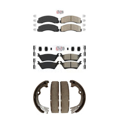 Transit Auto KNN-101183 Disc Brake Pad for 2018-2020 Ford F-150 - Front and Rear