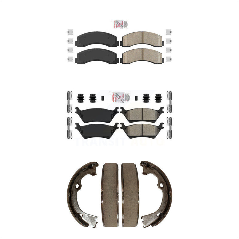 Transit Auto KNN-101183 Disc Brake Pad for 2018-2020 Ford F-150 - Front and Rear
