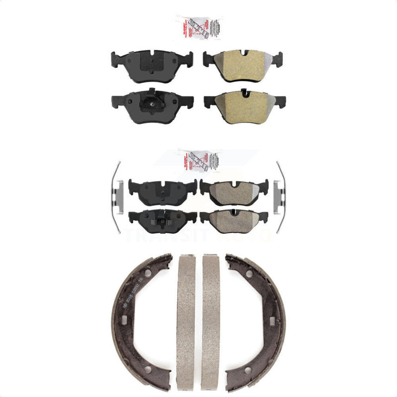 Transit Auto KNN-101186 Disc Brake Pad for 2006-2008 BMW 328xi, BMW 328i, BMW 325xi - Front and Rear
