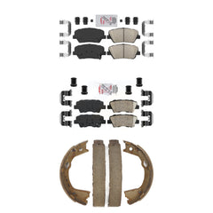 Transit Auto KNN-101188 Disc Brake Pad for 2012-2017 Hyundai Azera - Front and Rear
