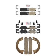 Transit Auto KNN-101191 Disc Brake Pad for 2010-2011 Hyundai Azera - Front and Rear