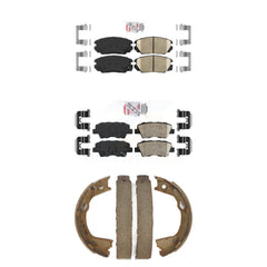 Transit Auto KNN-101193 Disc Brake Pad for 2010-2011 Hyundai Azera - Front and Rear
