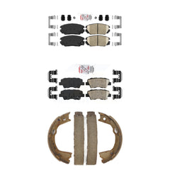 Transit Auto KNN-101194 Disc Brake Pad for 2010-2011 Hyundai Azera - Front and Rear