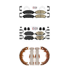 Transit Auto KNN-101195 Disc Brake Pad for 2009-2016 Toyota Venza - Front and Rear