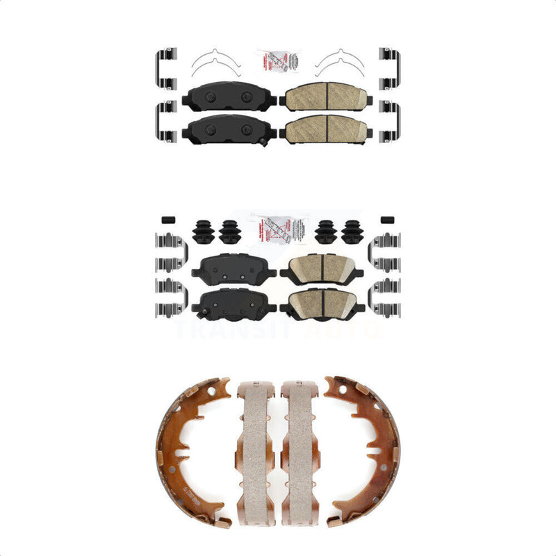 Transit Auto KNN-101195 Disc Brake Pad for 2009-2016 Toyota Venza - Front and Rear